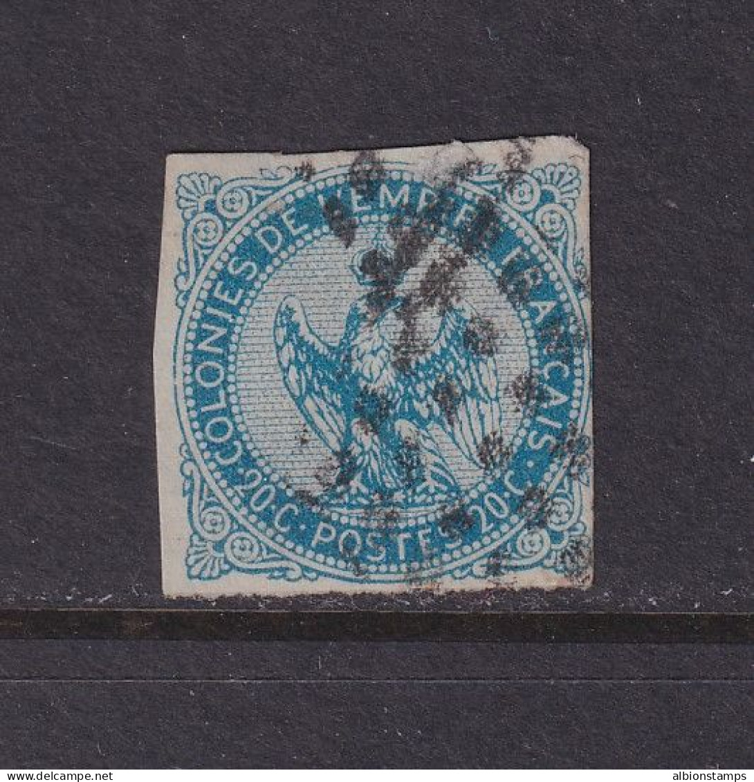 French Colonies (General), Scott 4 (Yvert 4), Used - Águila Imperial