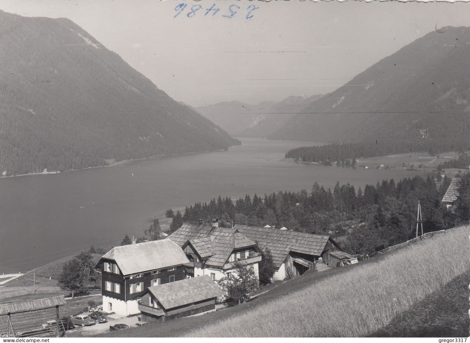 D8641) NAGGL - WEISSENSEE - Super FOTO AK - S/W Mit Alten AUTOS - Weissensee