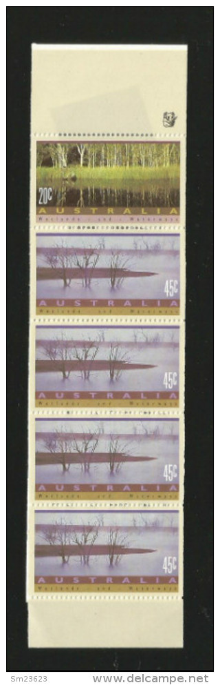 Australien 1991  Mi.Nr. MH 75 C (1286 / 87 C ) Wetland And Waterways - Stamp EXPO '92 - Postfrisch / MNH / Mint / (**) - Libretti