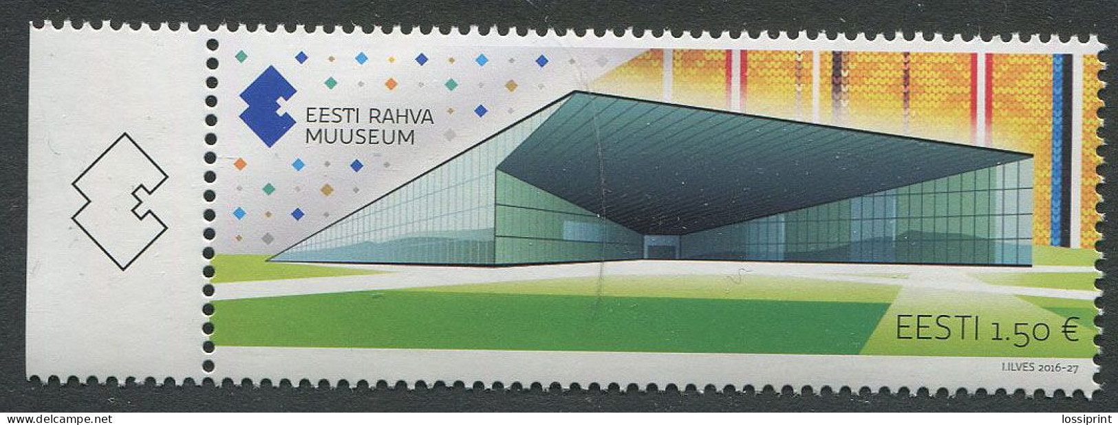 Estonia:Unused Stamp Estonian National Museum, 2016, MNH - Estonie