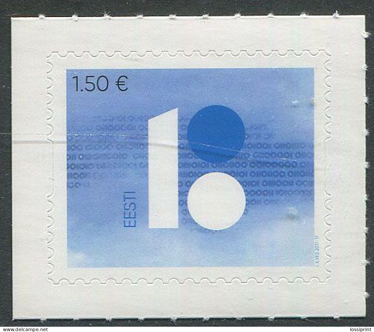Estonia:Unused Stamp Estonian Republic 100, 2017, MNH - Estonie