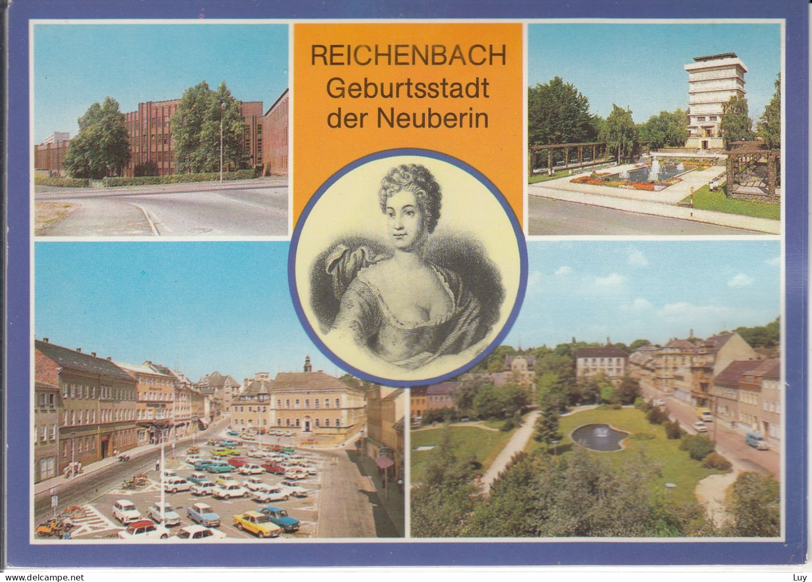 REICHENBACH I. Vogtland, Geburtsstadt Der Neuberin, Mehrfachansicht, Ingenieurschule Für Textiltechnik, .... - Reichenbach I. Vogtl.