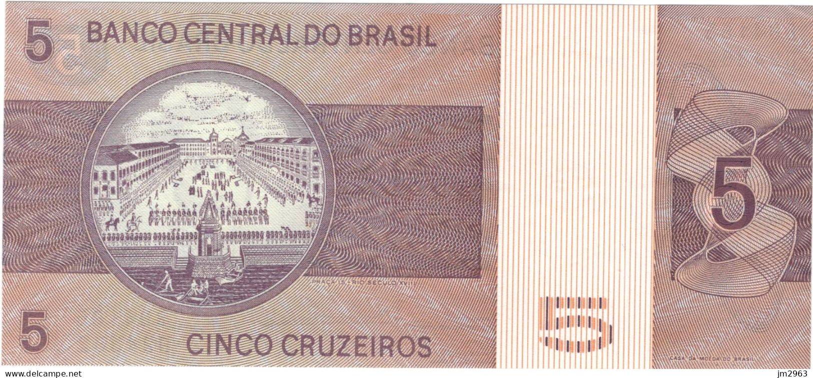 BRESIL 5 CRUZEIROS XF  B 04165024382 - Brésil