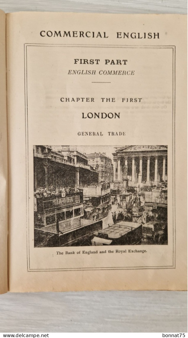 L'ANGLAIS COMMERCIAL- 1928 - Business/Contabilità