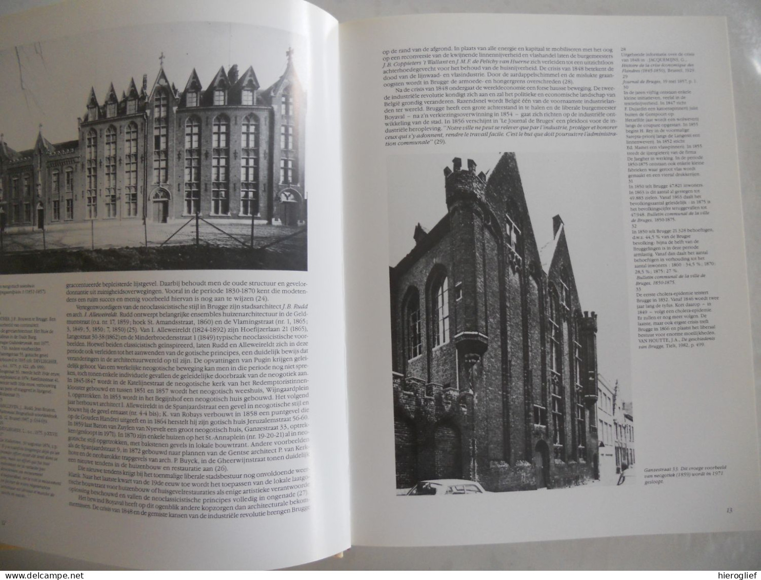 STENEN HERLEVEN 111 Jaar Kunstige Herstellingen In Brugge 1988-1999 CONSTANDT Ea / Restaureren Restauratie Architectuur - Historia