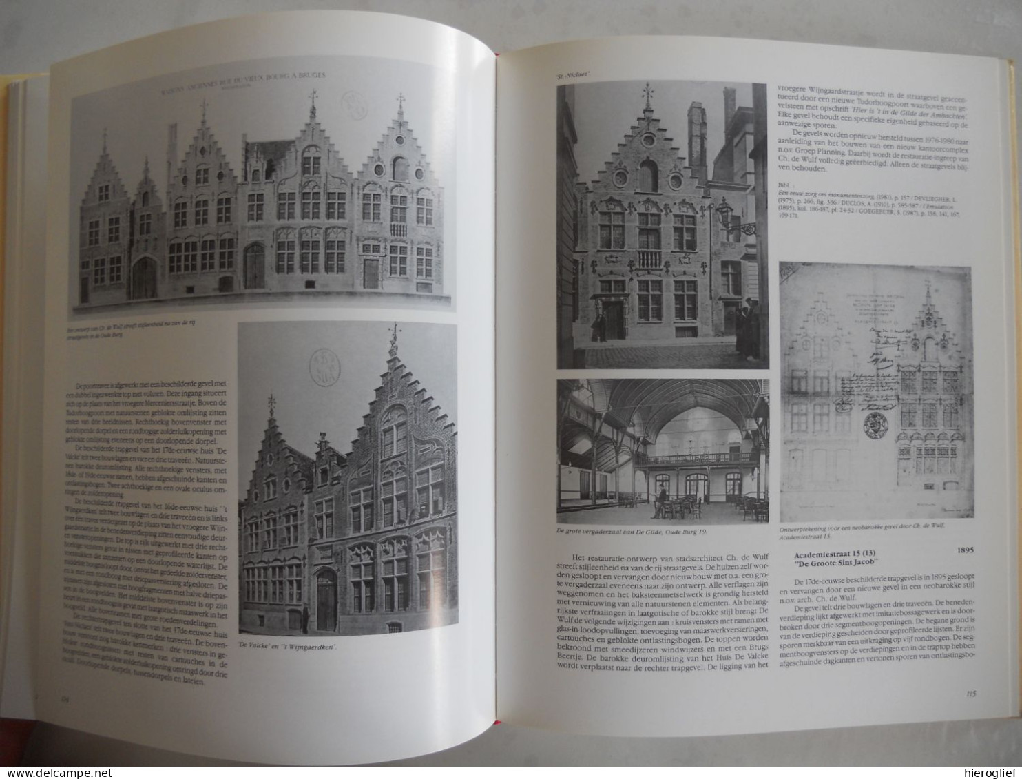 STENEN HERLEVEN 111 jaar kunstige herstellingen in Brugge 1988-1999 CONSTANDT ea / restaureren restauratie architectuur