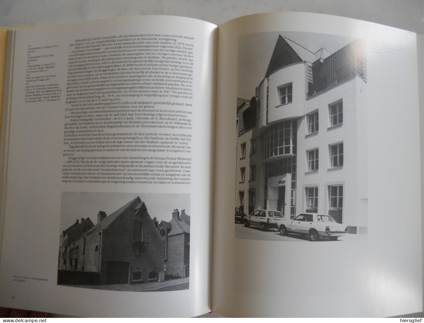 STENEN HERLEVEN 111 jaar kunstige herstellingen in Brugge 1988-1999 CONSTANDT ea / restaureren restauratie architectuur