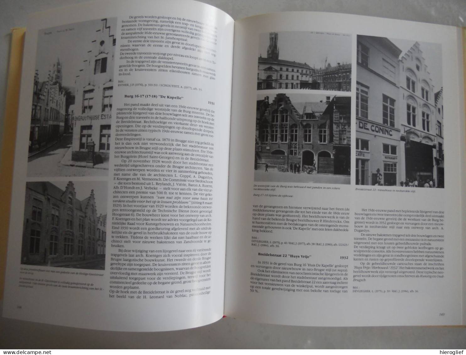 STENEN HERLEVEN 111 jaar kunstige herstellingen in Brugge 1988-1999 CONSTANDT ea / restaureren restauratie architectuur