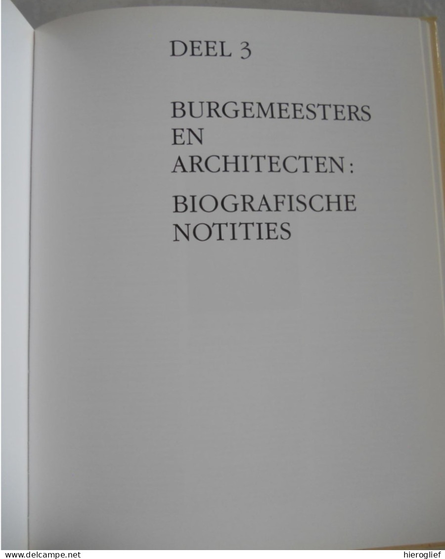 STENEN HERLEVEN 111 jaar kunstige herstellingen in Brugge 1988-1999 CONSTANDT ea / restaureren restauratie architectuur