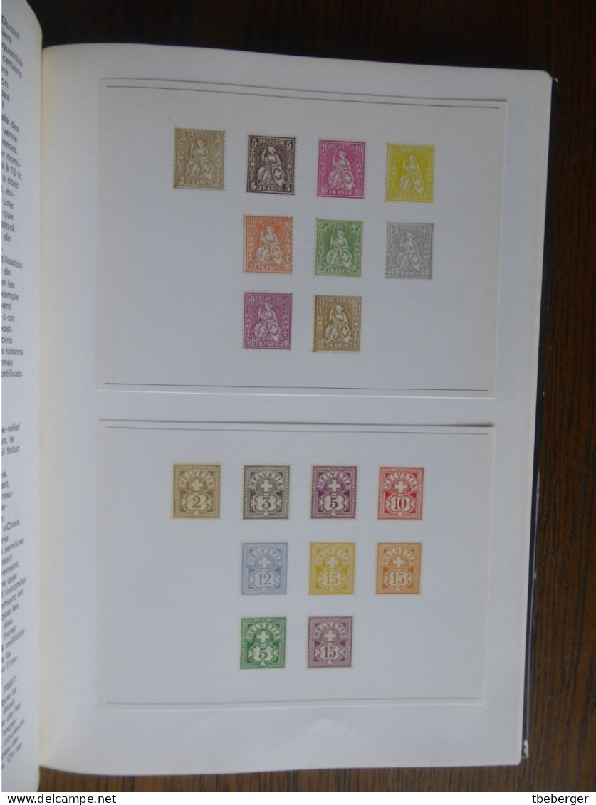 Timbres-poste Suisses 1 & 2 Max Hertsch; Silva Zurich 1973 - Handbücher