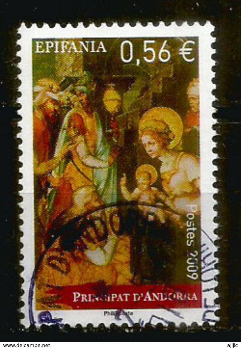 "Adoration Des Rois Mages" Peinture Sur Bois .Année 1530,  Oblitéré 1 ère Qualité 2009 - Used Stamps
