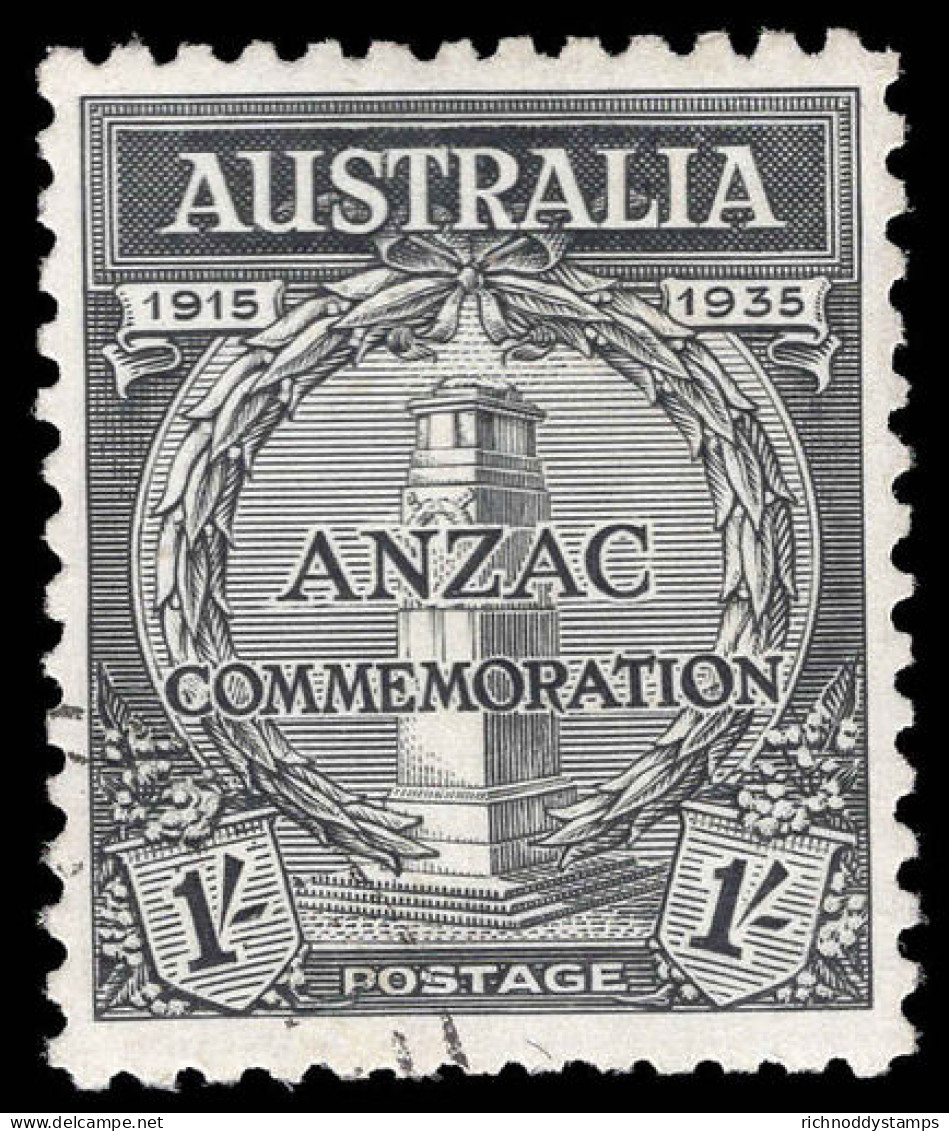 Australia 1935 1s Gallipoli Landing Fine CTO Used. - Used Stamps