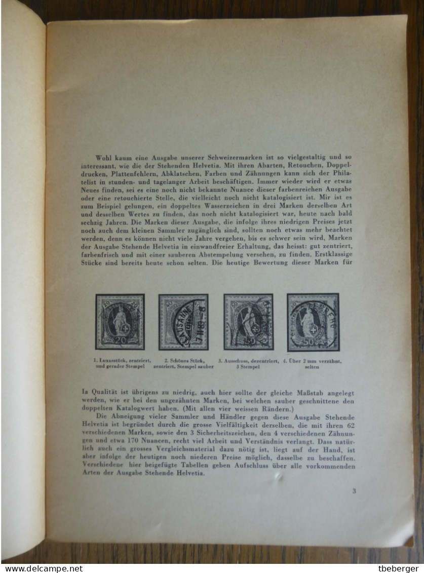 Schweiz; Rüttimann; Die Ausgabe Stehende Helvetia 1882-1907 - Philatélie Et Histoire Postale