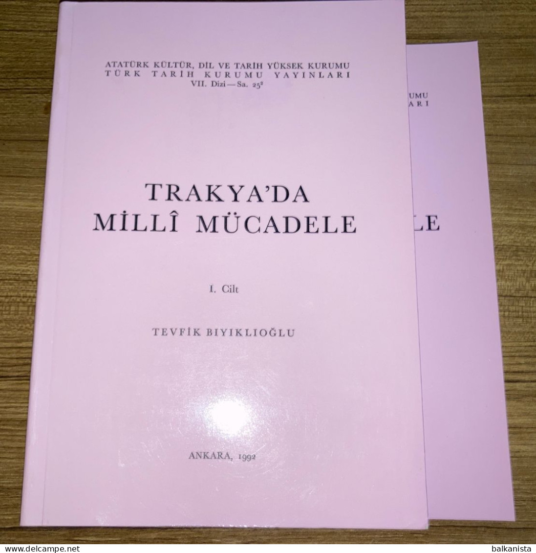 Trakya'da Milli Mucadele Tevfik Bıyıklioglu Ottoman Turkish History Thrace - Nahost