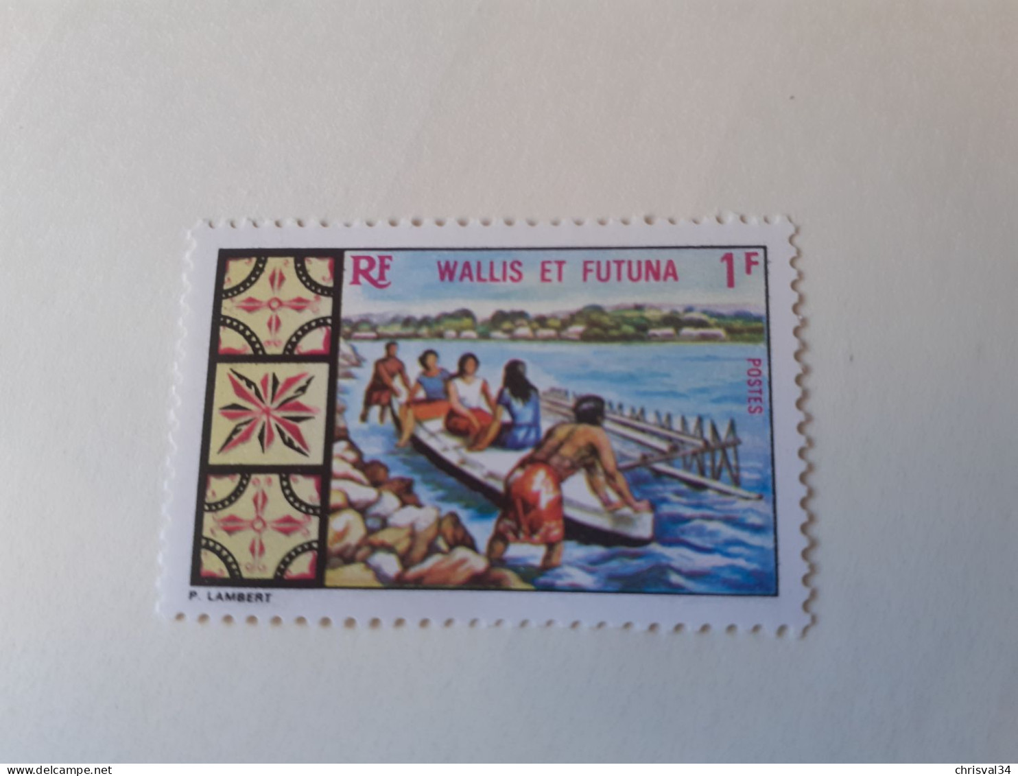 TIMBRE  WALLIS-ET-FUTUNA     N  174    COTE  1,60  EUROS   NEUF  SANS   CHARNIERE - Unused Stamps