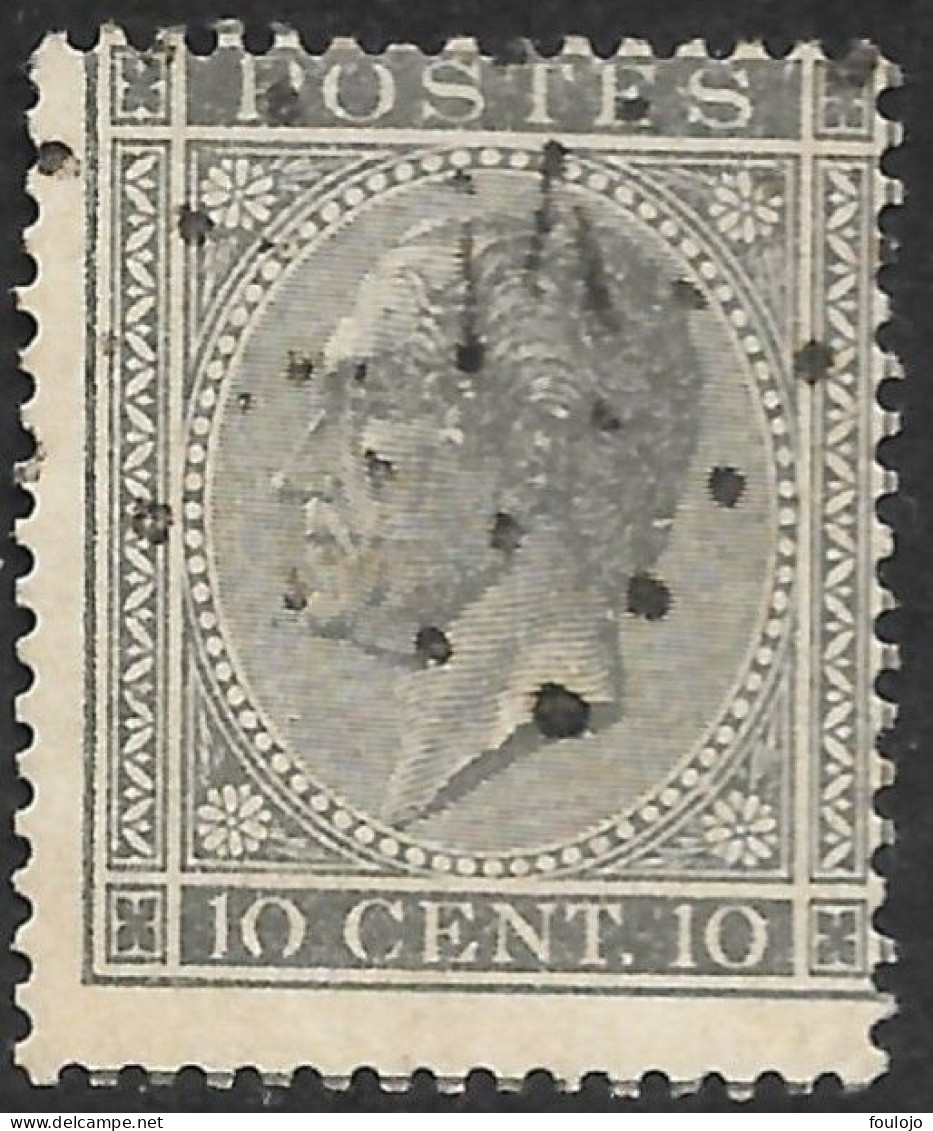 17A LP74 ? Celles - Décentré 1 Voisin Dans Le Bas (lot 54) - 1865-1866 Profil Gauche