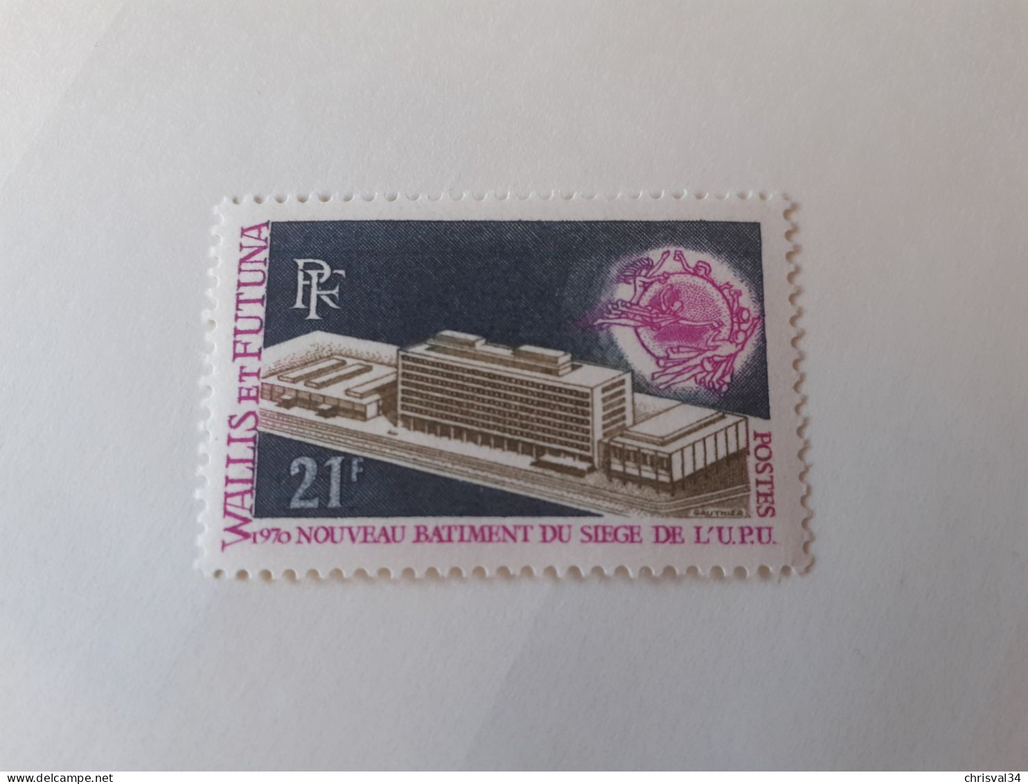 TIMBRE  WALLIS-ET-FUTUNA     N  176    COTE  5,00  EUROS   NEUF  SANS   CHARNIERE - Unused Stamps