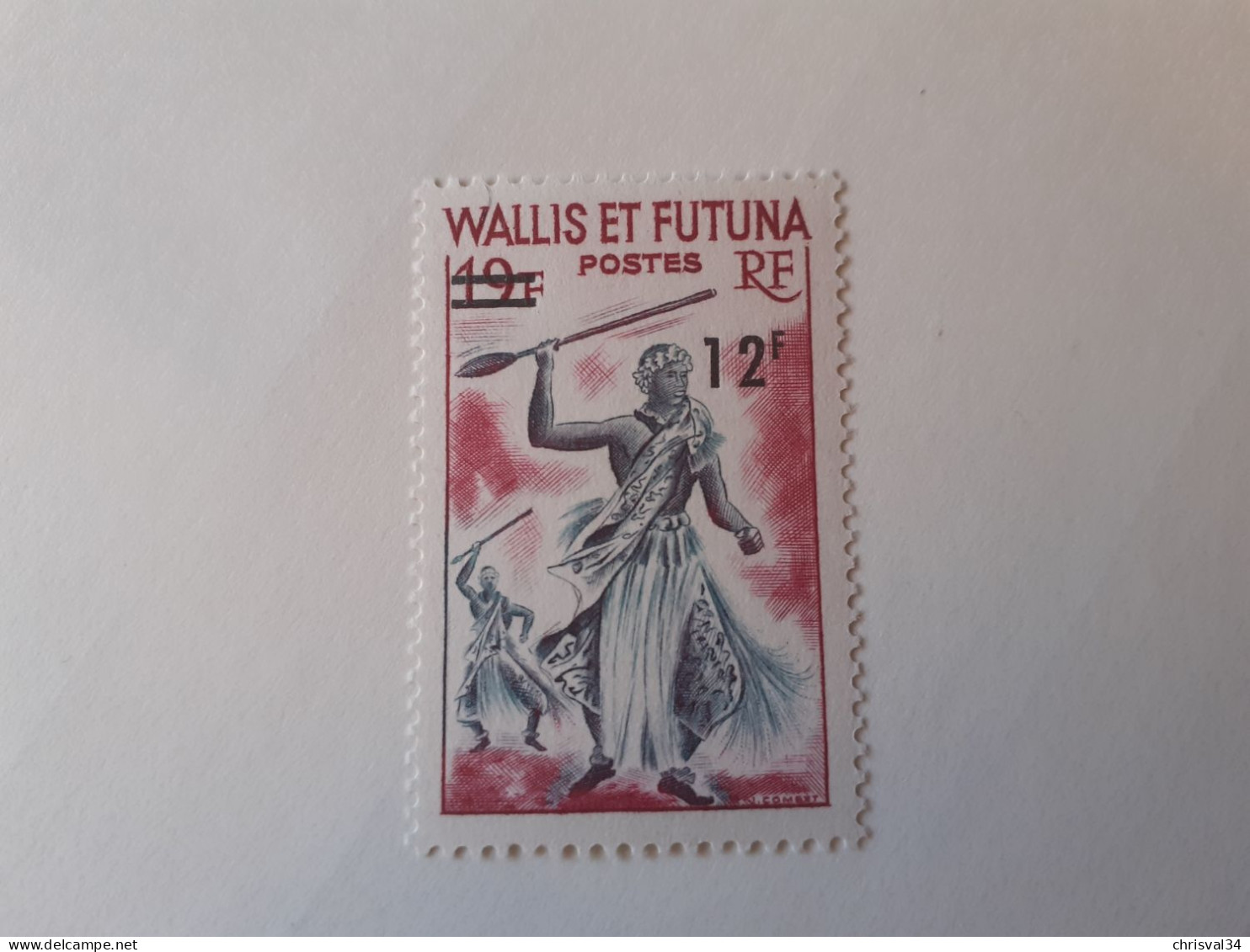 TIMBRE  WALLIS-ET-FUTUNA     N  177    COTE  2,00  EUROS   NEUF  SANS   CHARNIERE - Unused Stamps