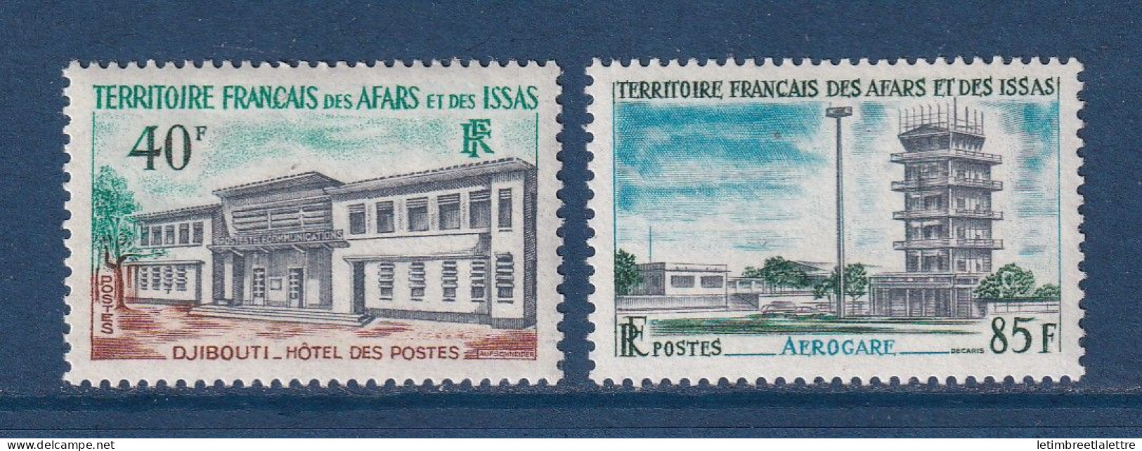 Afars Et Issas - YT N° 355 Et 356 ** - Neuf Sans Charnière - 1970 - Nuovi