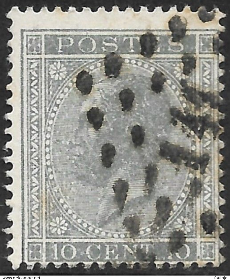 17A Décentré  LP141 Gand (lot 57) - 1865-1866 Profil Gauche