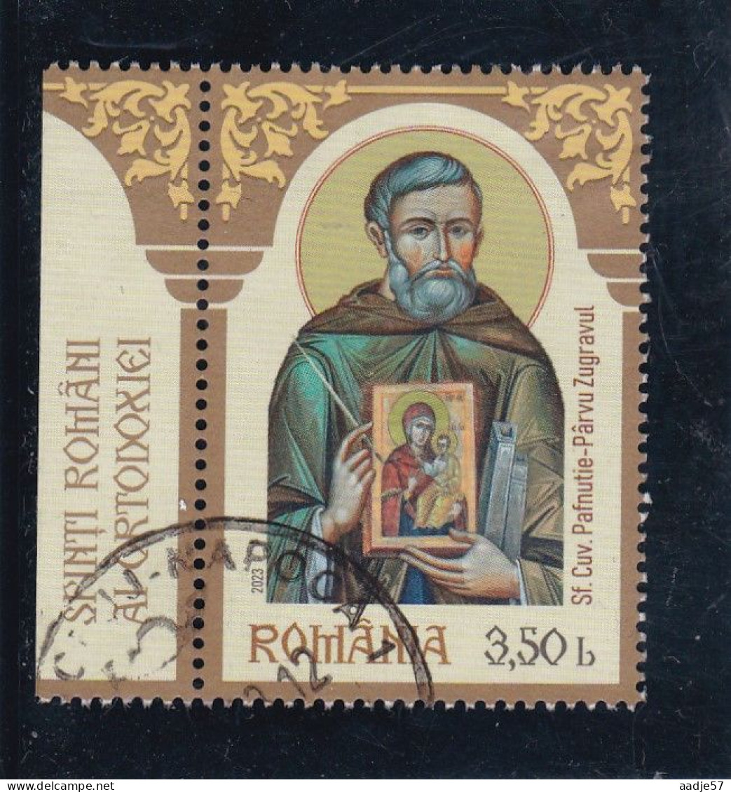 Romania Rumänien 2023 Romanian Saint Of Orthodoxy - Used Stamps