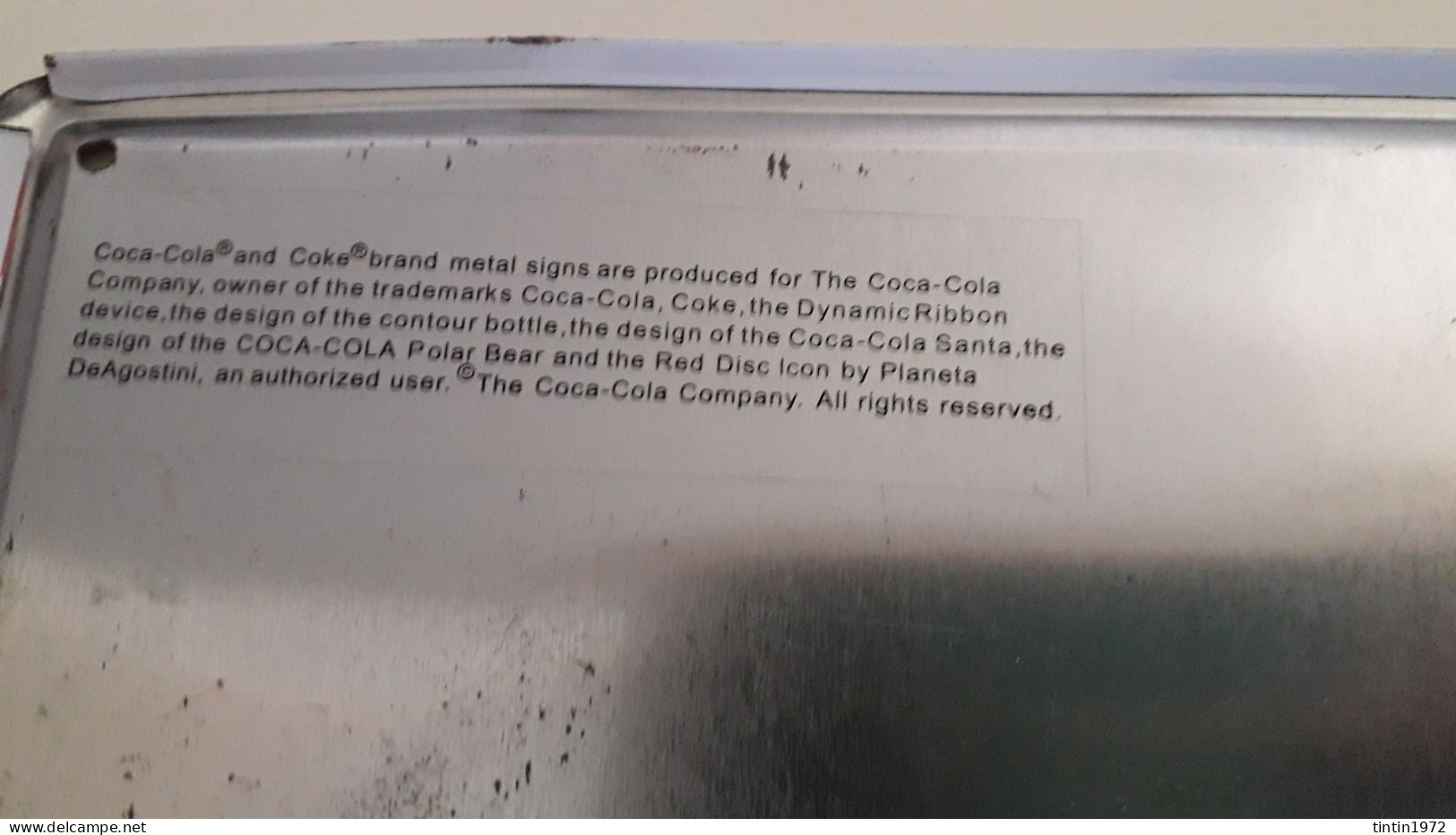 Plaque Coca-cola - Manifesti