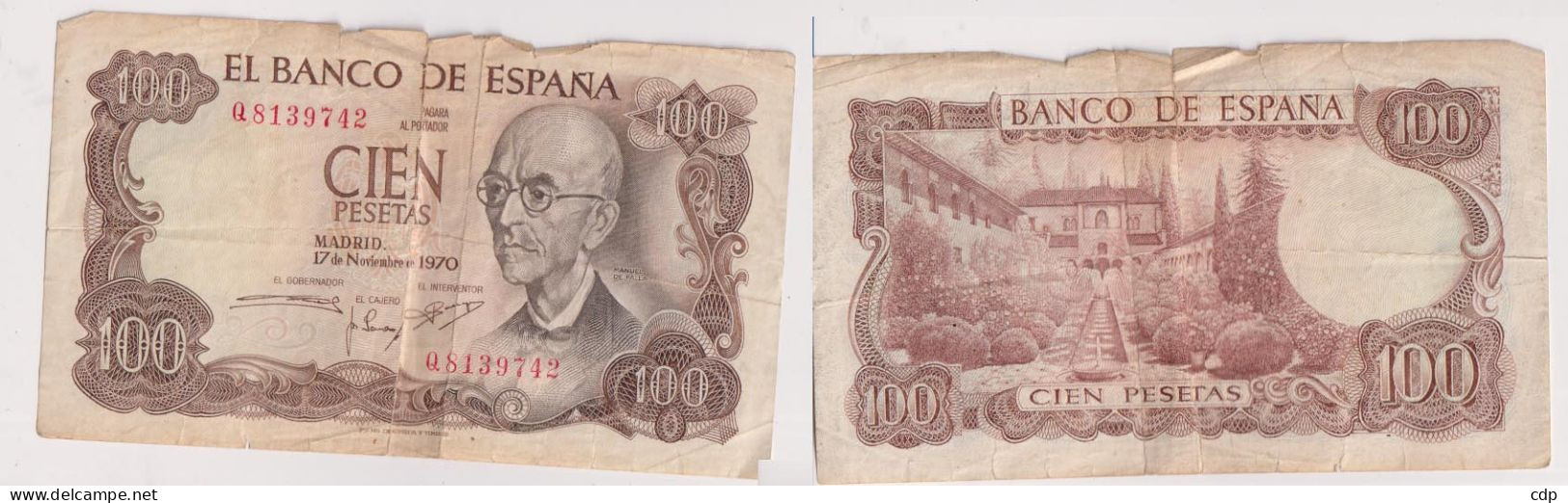 Billet 100 Pesetas - 100 Pesetas