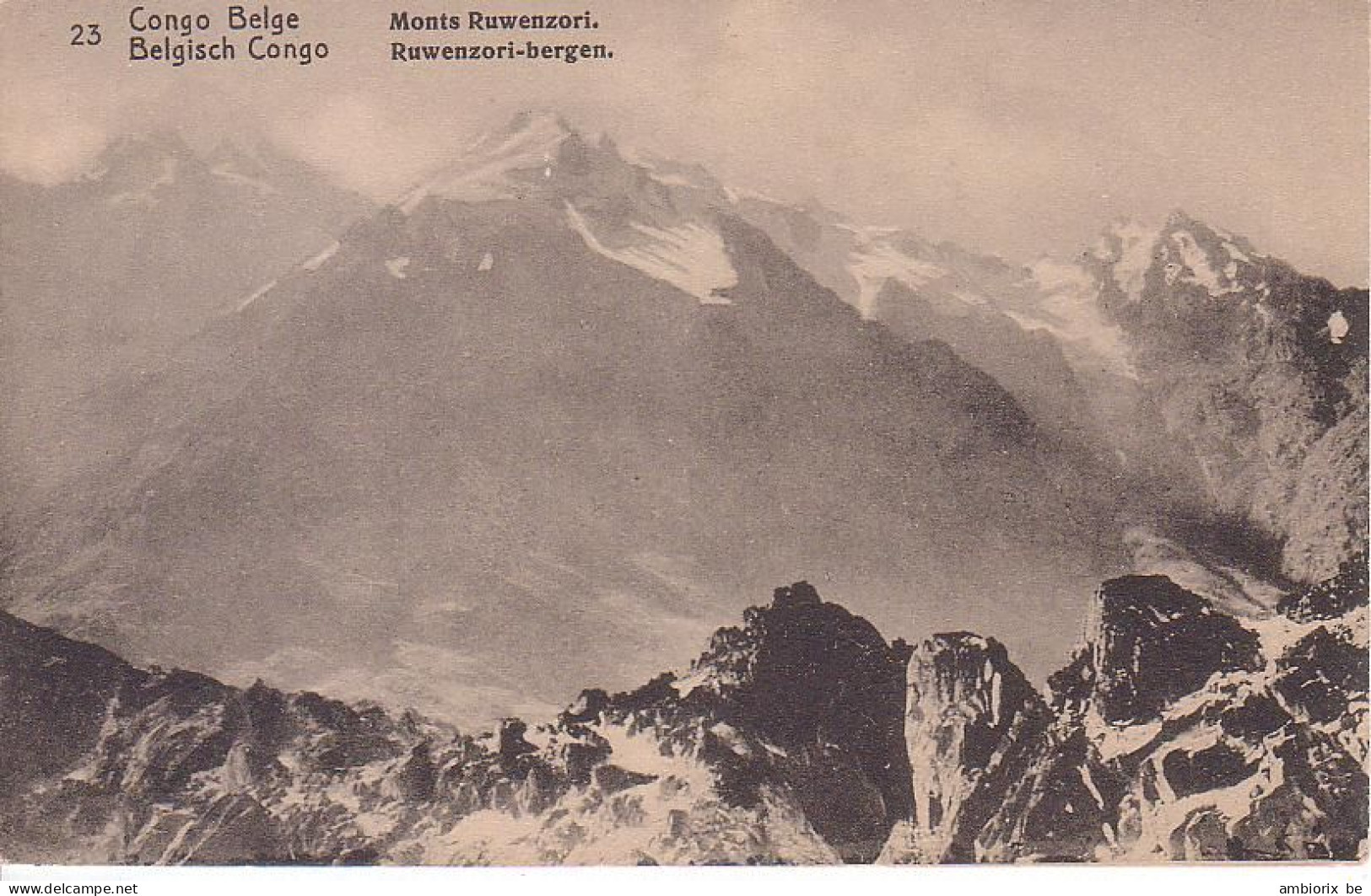 Etier Postal Congo Neuf N° 42 - 23 - Monts Ruwenzori - Ganzsachen