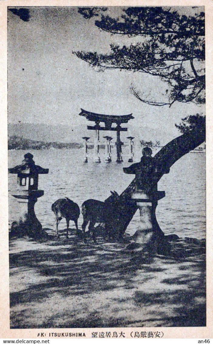 Provincia Di AKI (abolita Nell'anno 1871) - Santuarido Di ITSUKUSHIMA, Costruito Su Palafitte- Patrimonio UNESCO. - Hiroshima