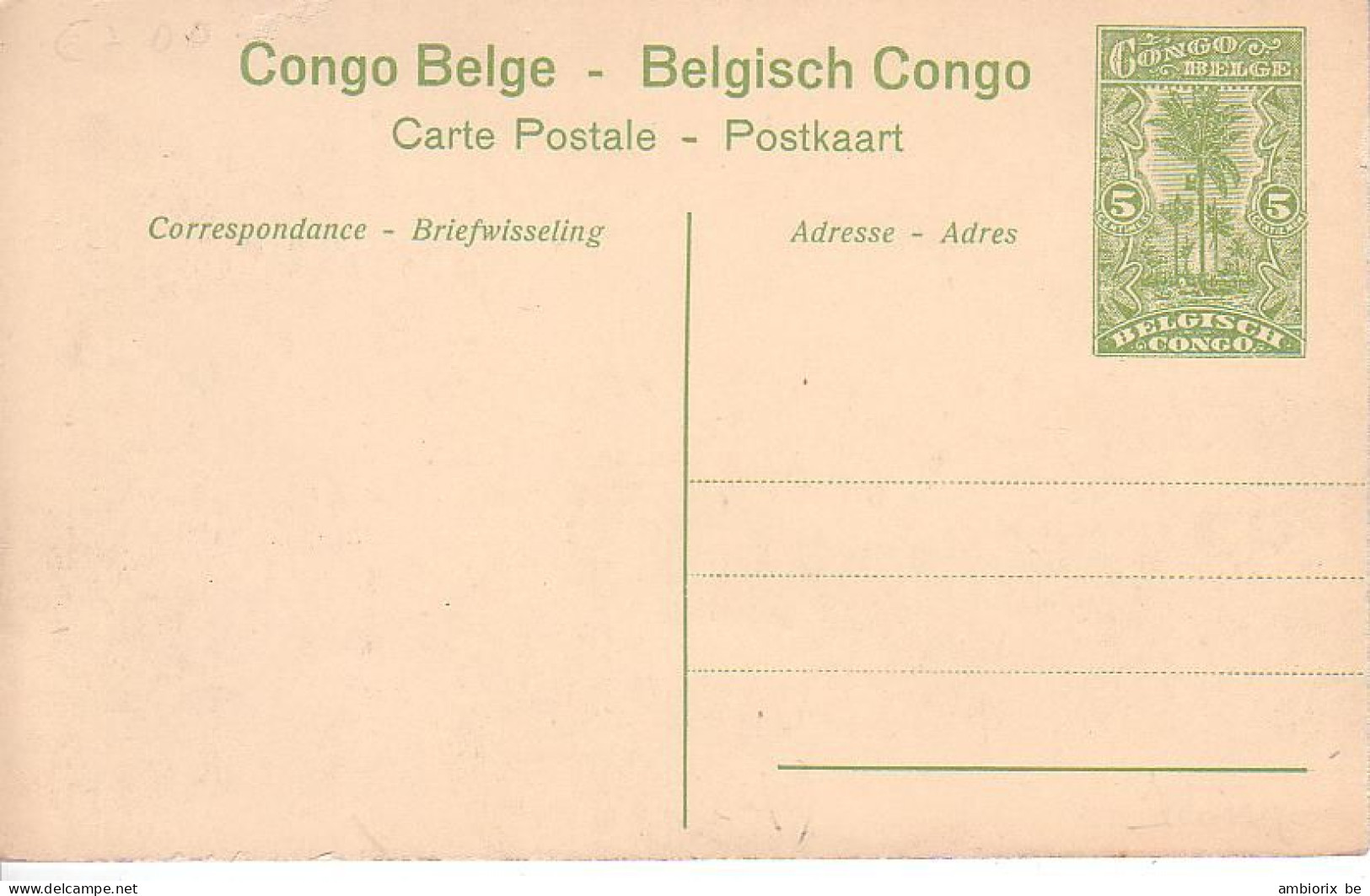Etier Postal Congo Neuf N° 42 - 24 - Indigènes Se Rendant à Bord D'un Steamer Pour Vendre Leurs Produits - Interi Postali