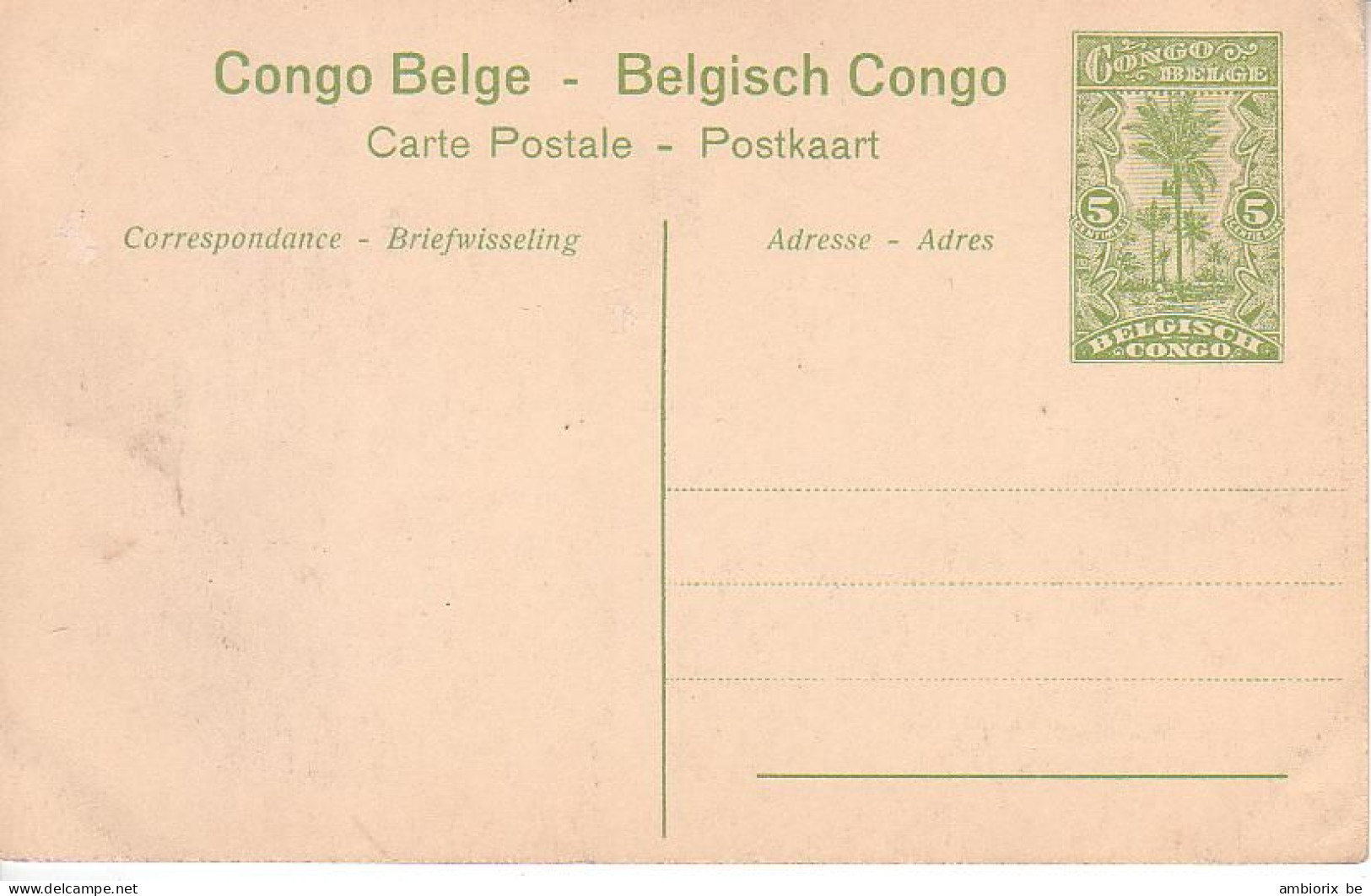 Etier Postal Congo Neuf N° 42 - 28 - Huilerie Au Bod Du Fleuve Dans L'île De Mateba - Interi Postali