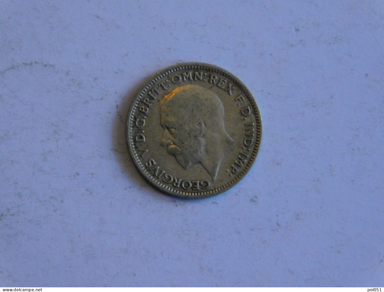 UK Grande-Bretagne 6 Six Pence 1935 Silver, Argent - H. 6 Pence