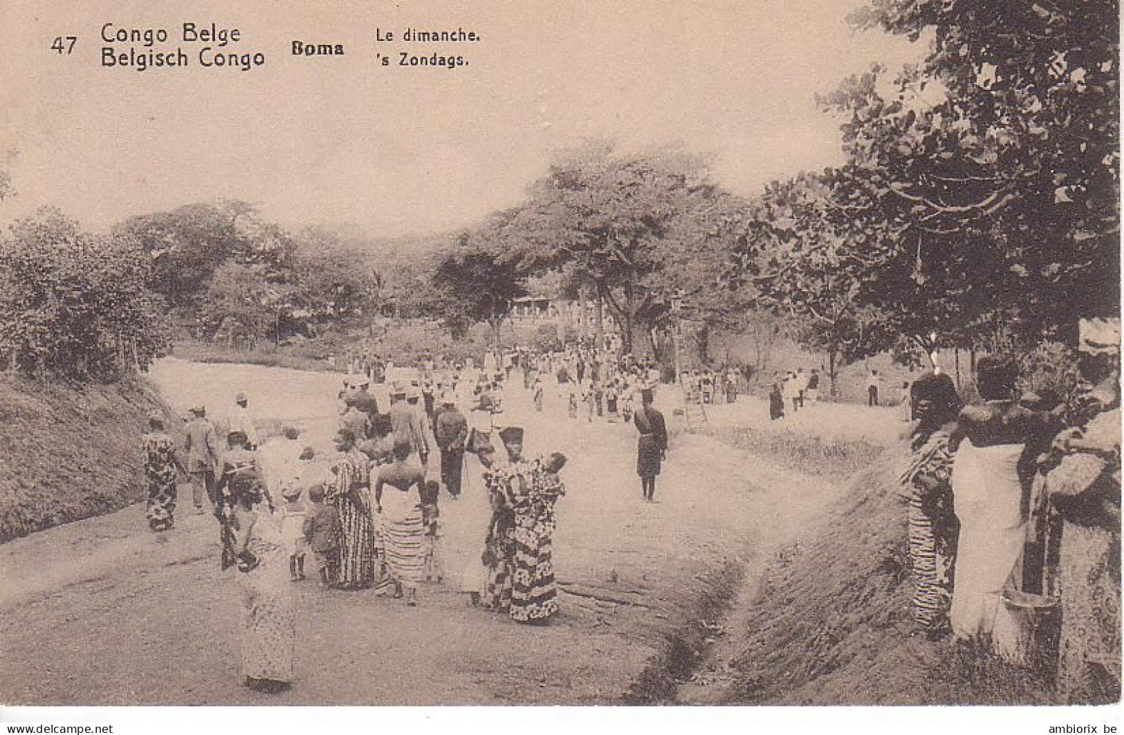 Etier Postal Congo Neuf N° 42 - 47 - Boma - Le Dimanche - Entiers Postaux