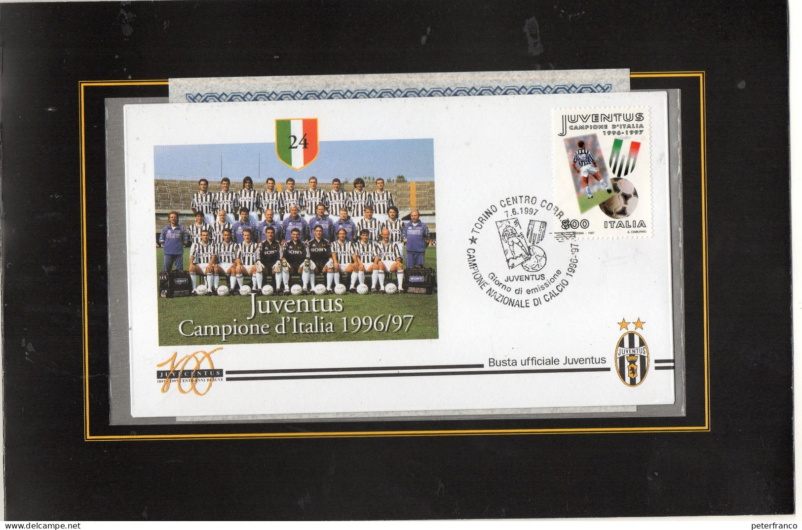 1967 Italia - Juventus Campione D'Italia - Used Stamps