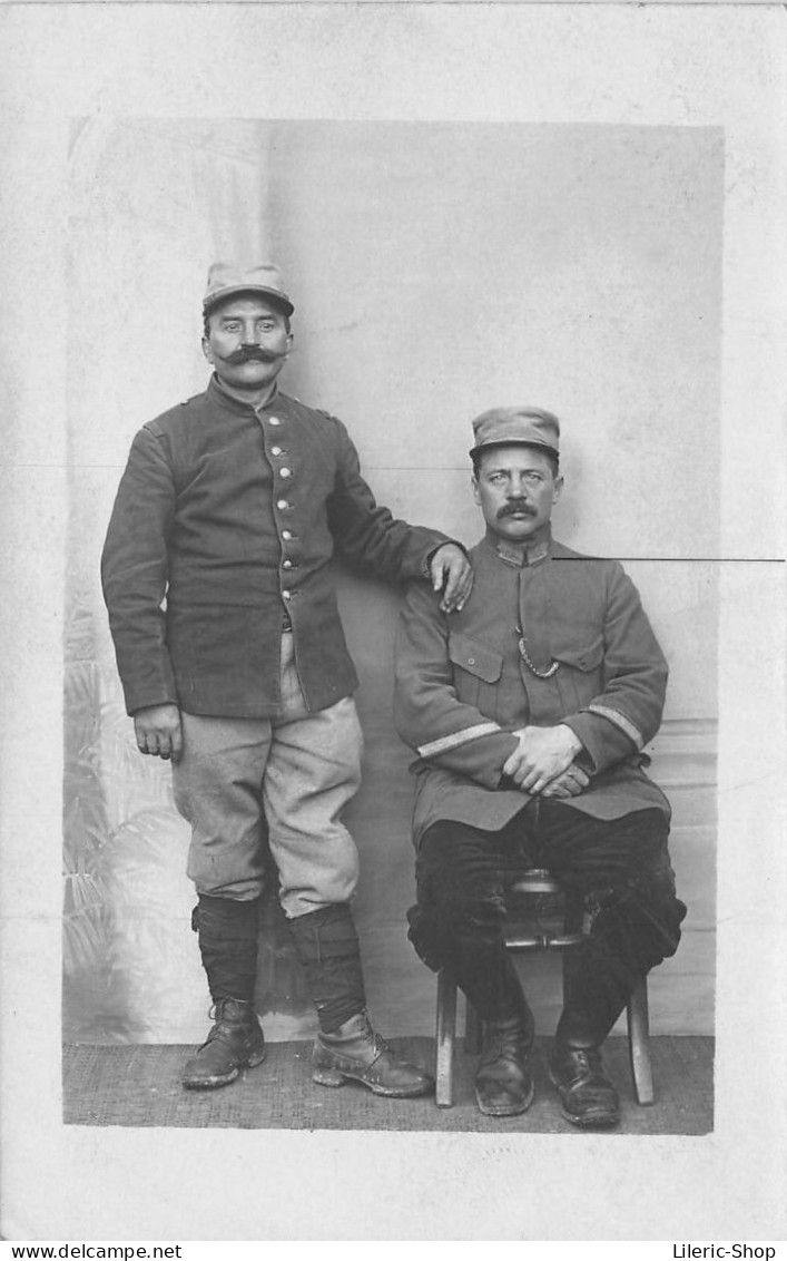 GUERRE 1914-1918. - Carte-Photo De Deux Soldats - Personen