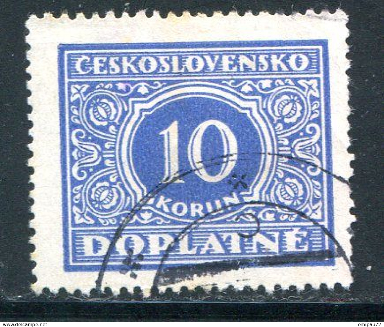 TCHECOSLOVAQUIE- Taxe Y&T N°65- Oblitéré - Postage Due