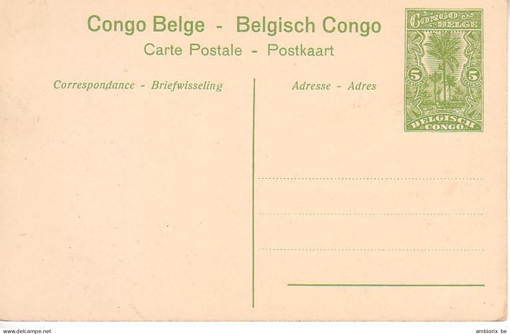 Etier Postal Congo Neuf N° 42 - 66 - Buli - Le Lualaba - Entiers Postaux