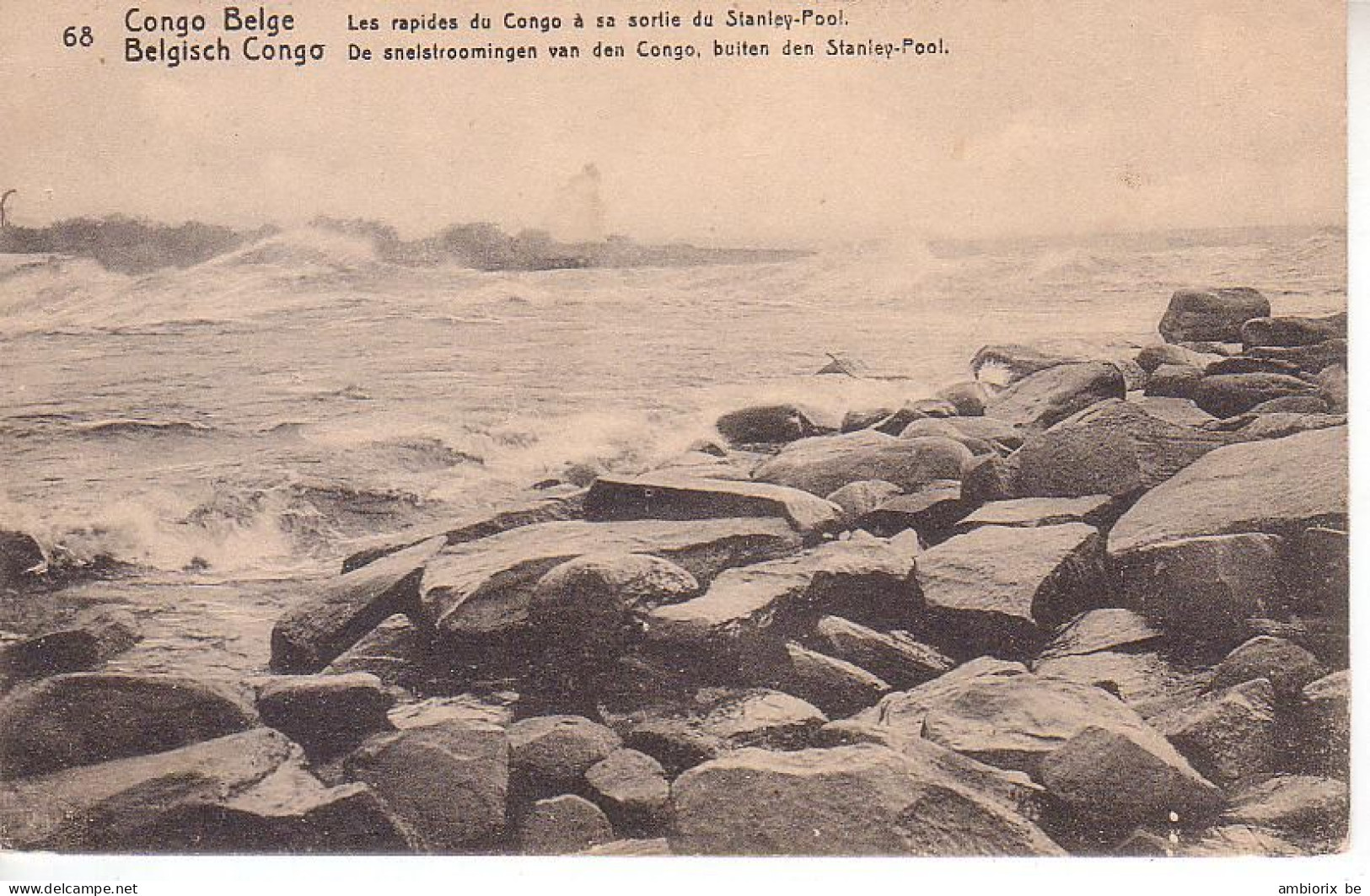 Etier Postal Congo Neuf N° 42 - 68 - Les Rapides Du Congo à Sa Sortie De Stanley-Pool - Ganzsachen