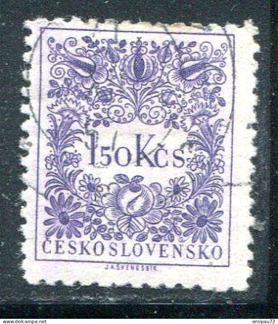 TCHECOSLOVAQUIE- Taxe Y&T N°87- Oblitéré - Timbres-taxe