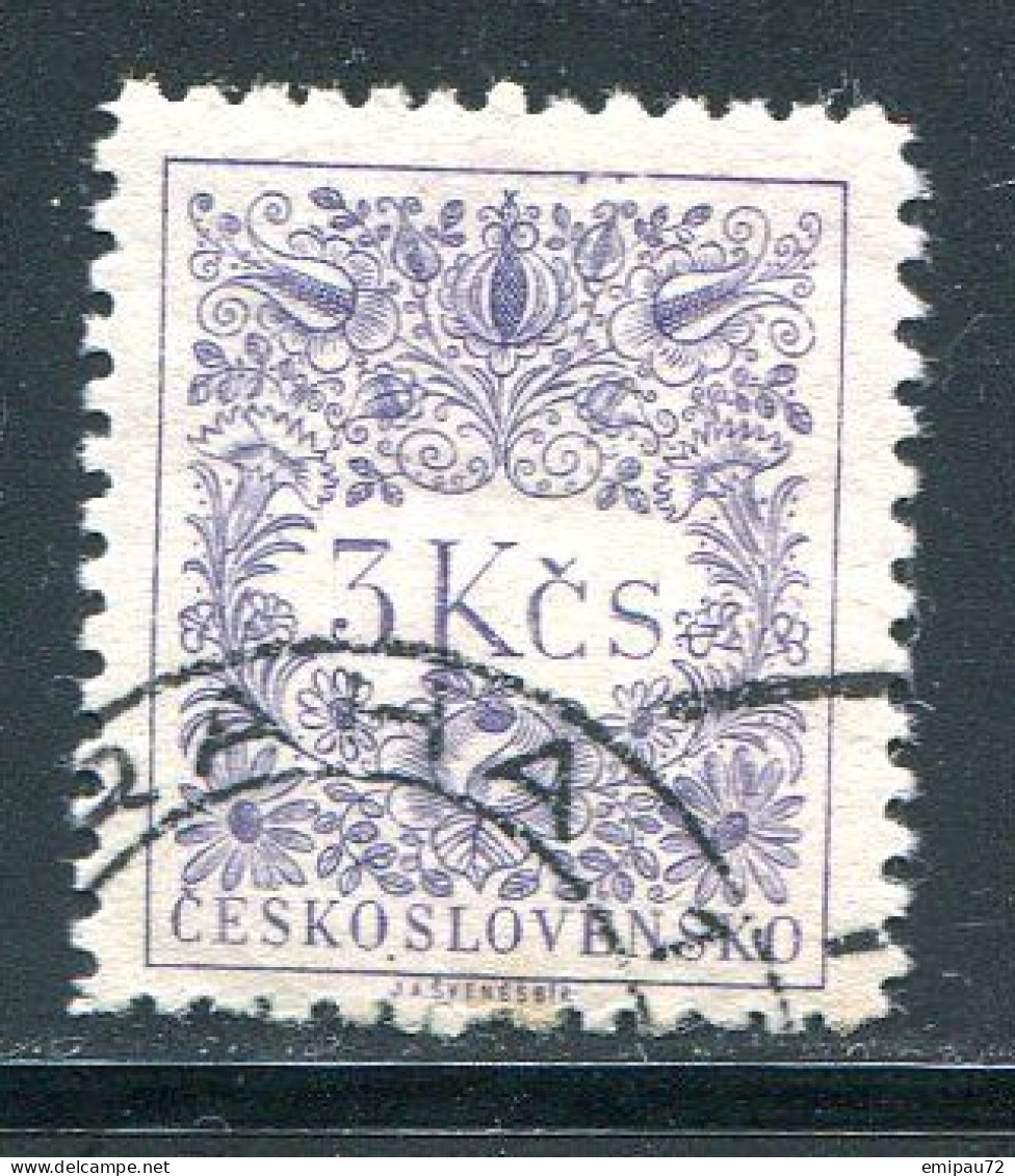 TCHECOSLOVAQUIE- Taxe Y&T N°90- Oblitéré - Postage Due