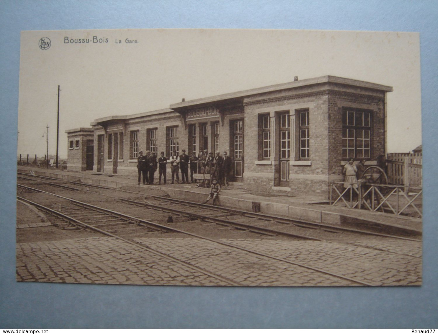 Boussu Bois - La Gare - TRES RARE - Boussu