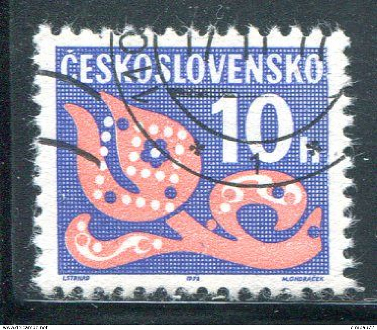 TCHECOSLOVAQUIE- Taxe Y&T N°103- Oblitéré - Postage Due