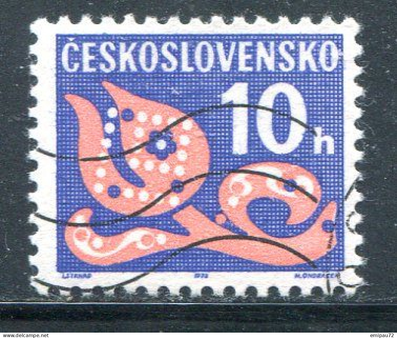 TCHECOSLOVAQUIE- Taxe Y&T N°103- Oblitéré - Timbres-taxe