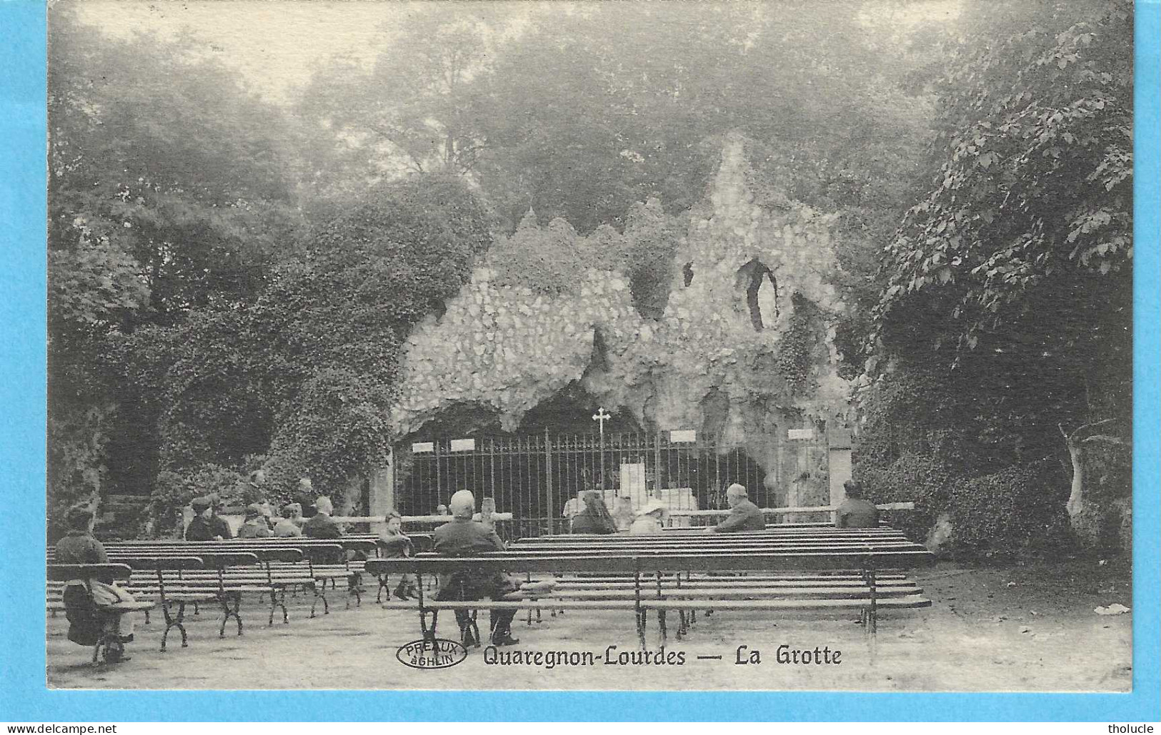 Quaregnon-Borinage (Mons Hainaut)-1926-La Grotte à Notre-Dame De Lourdes-Edit.Préaux, Ghlin - Quaregnon