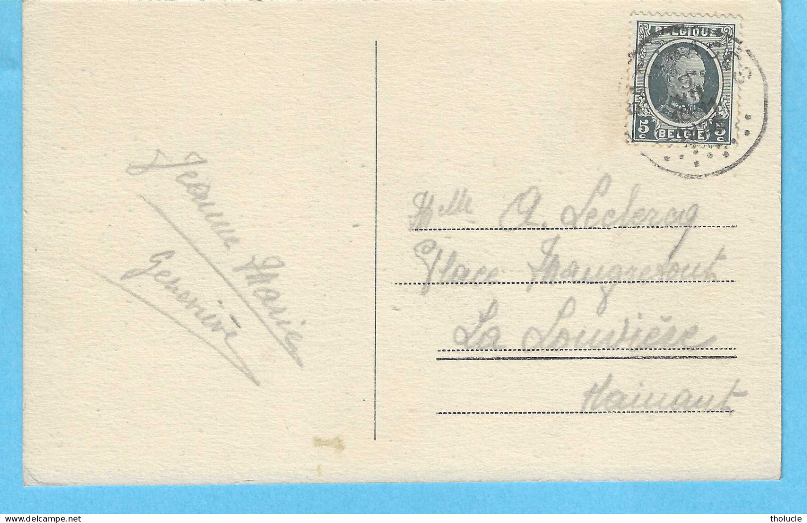 Quaregnon-Borinage (Mons Hainaut)-1926-La Grotte à Notre-Dame De Lourdes-Edit.Préaux, Ghlin - Quaregnon
