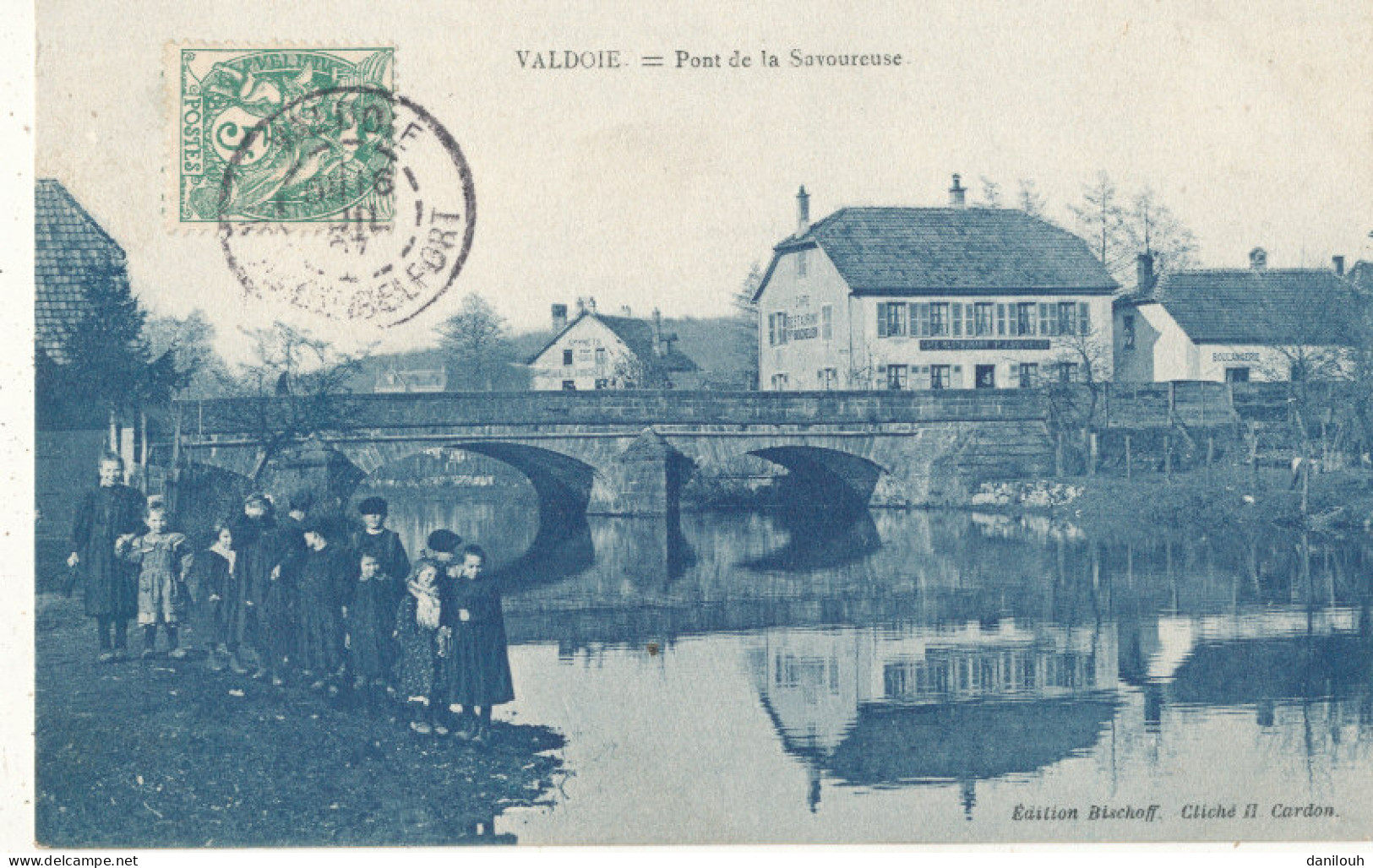 90 // VALDOIE   Pont De La Savoureuse   Edit Bischoff - Valdoie