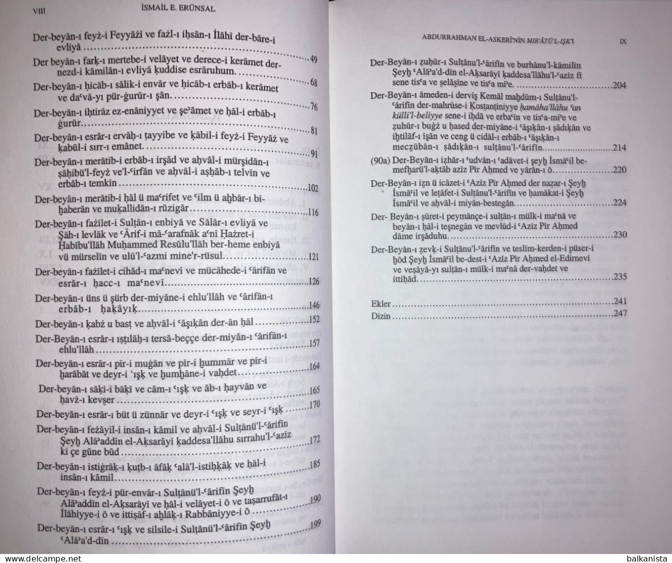 Bayrami Melamilik  Abdurrahman El Askeri Miratu'l Isk Islam Sufism Malamatiyya - Moyen Orient