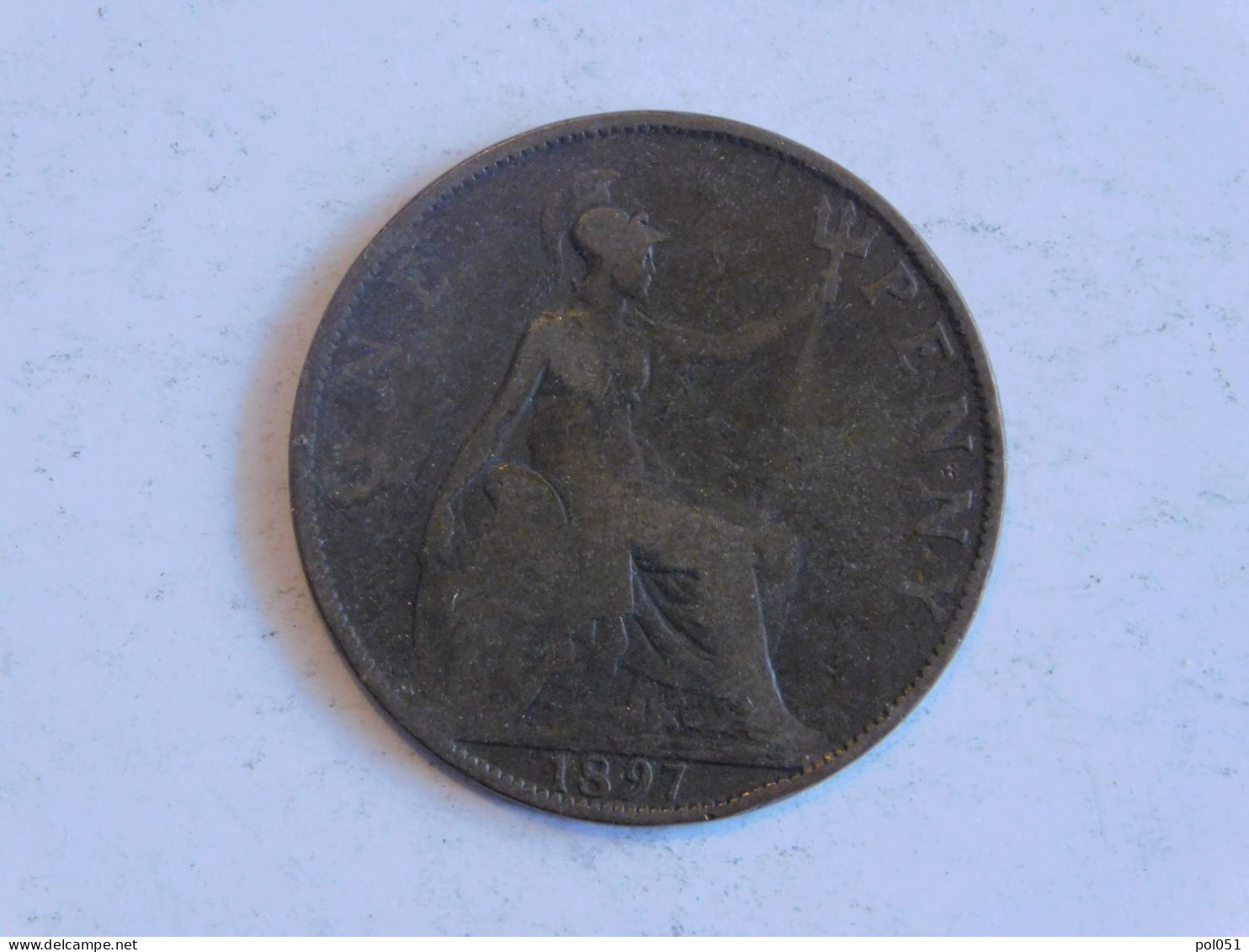 UK Grande-Bretagne 1 One Penny 1897 - D. 1 Penny