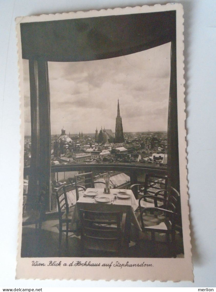 D199335    AK Österreich  WIEN - Blick A.d. Hochhaus Auf Stepansdom - Stephansplatz