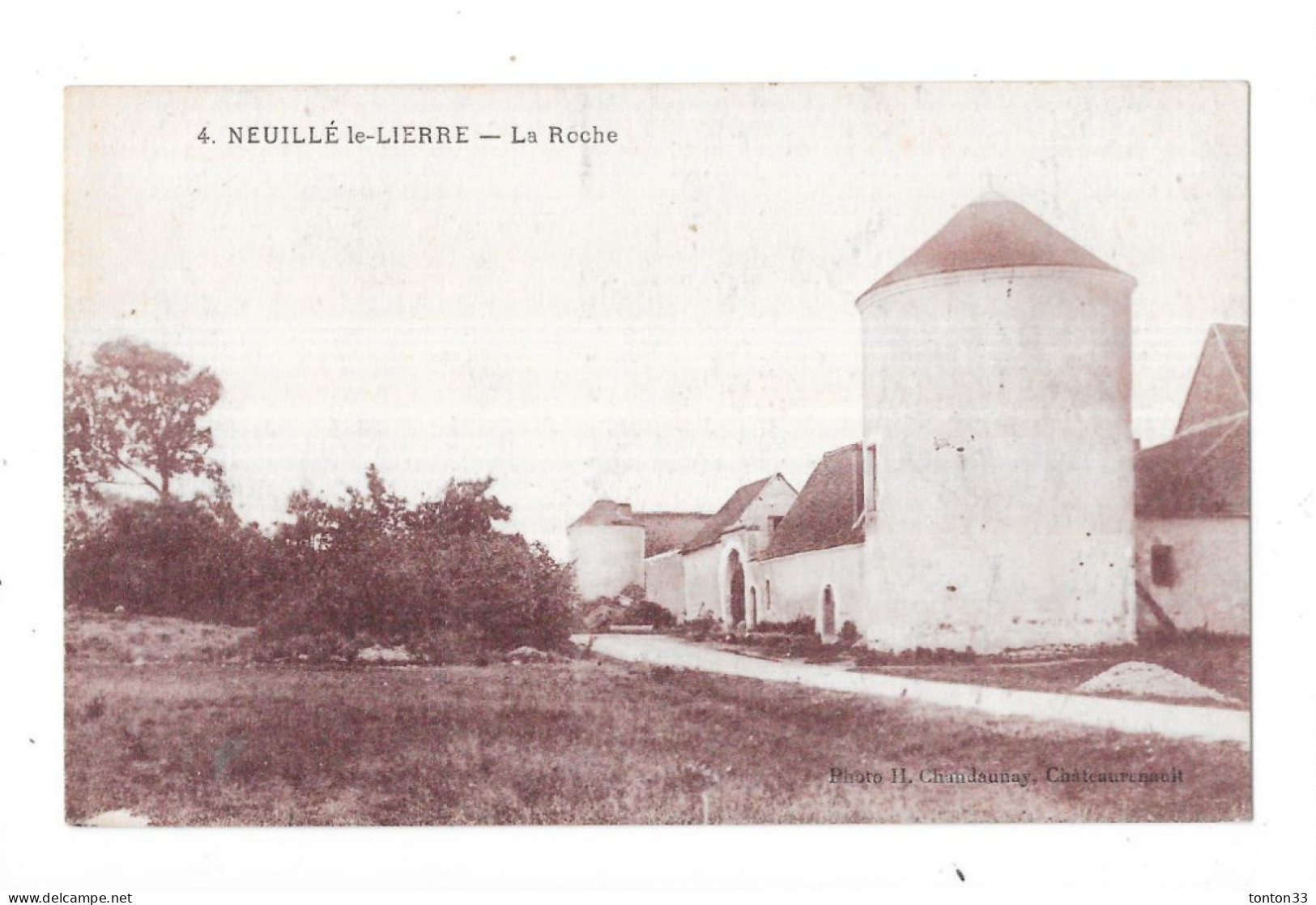 NEUILLE LE LIERRE - 37 - La Roche - GEO - - Neuillé-Pont-Pierre